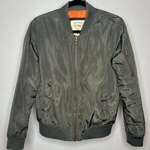 Ci Sono Bomber Jacket 'Army Green Orange' | Size: Medium